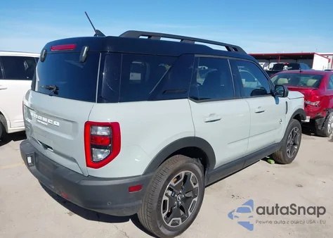 2024 Ford Bronco Sport Outer Banks z USA, uszkodzony, nr VIN 3FMCR9C64RRF45246